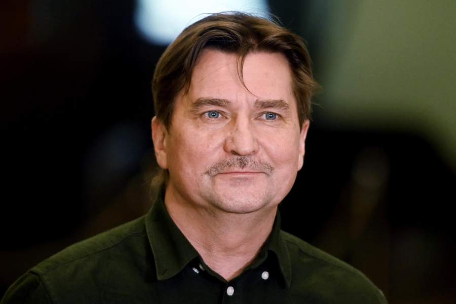 Режиссер Юрий Бутусов во время генеральной репетиции спектакля 