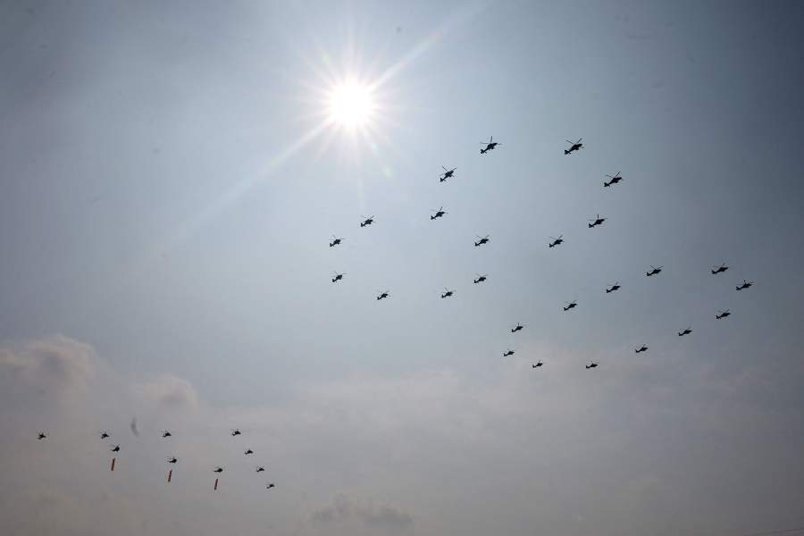 Военный парад в честь 80-летия окончания Второй мировой войны в Пекине