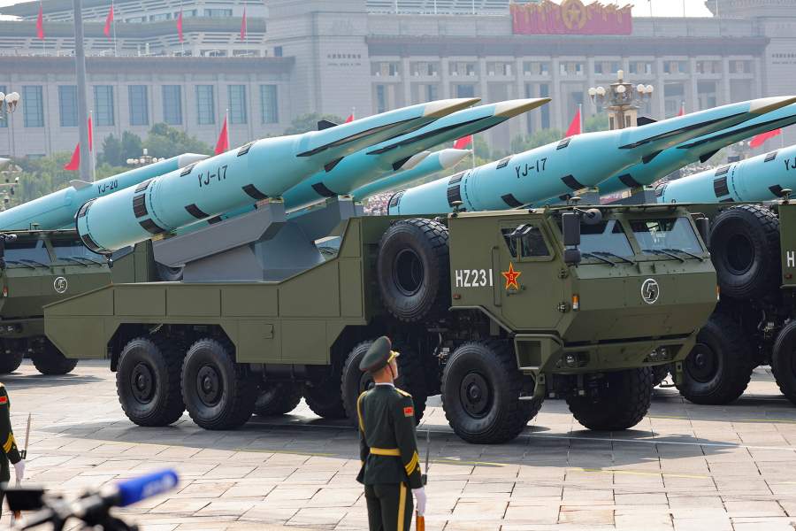 Военный парад в честь 80-летия окончания Второй мировой войны в Пекине