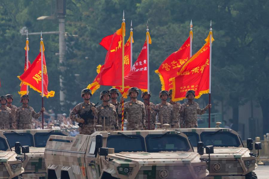 Военный парад в честь 80-летия окончания Второй мировой войны в Пекине