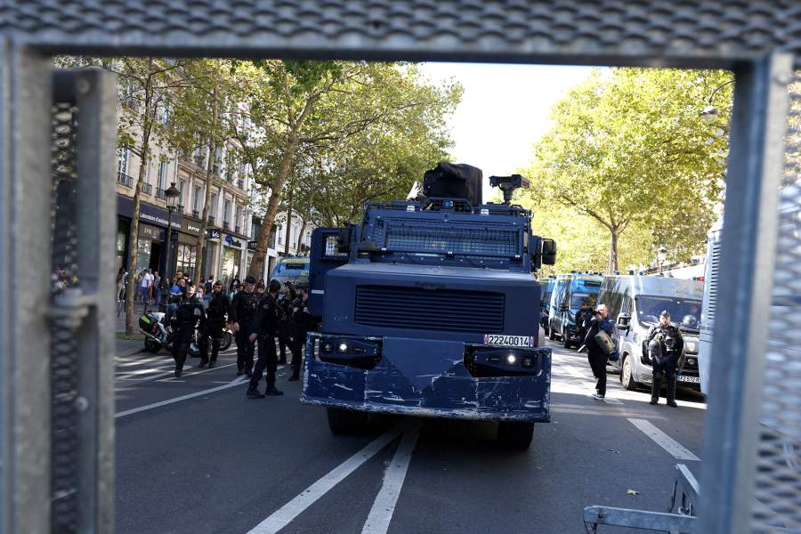 Протесты во Франции