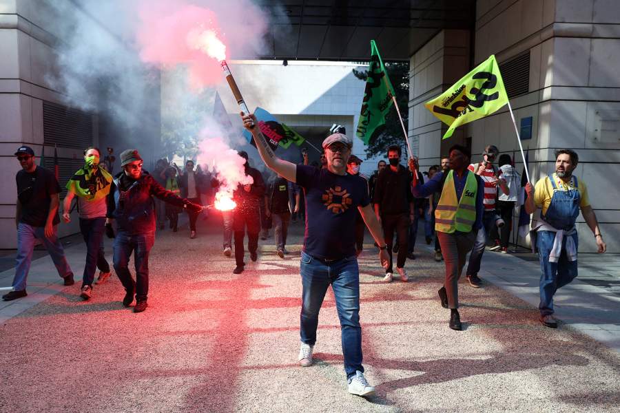 Протесты во Франции