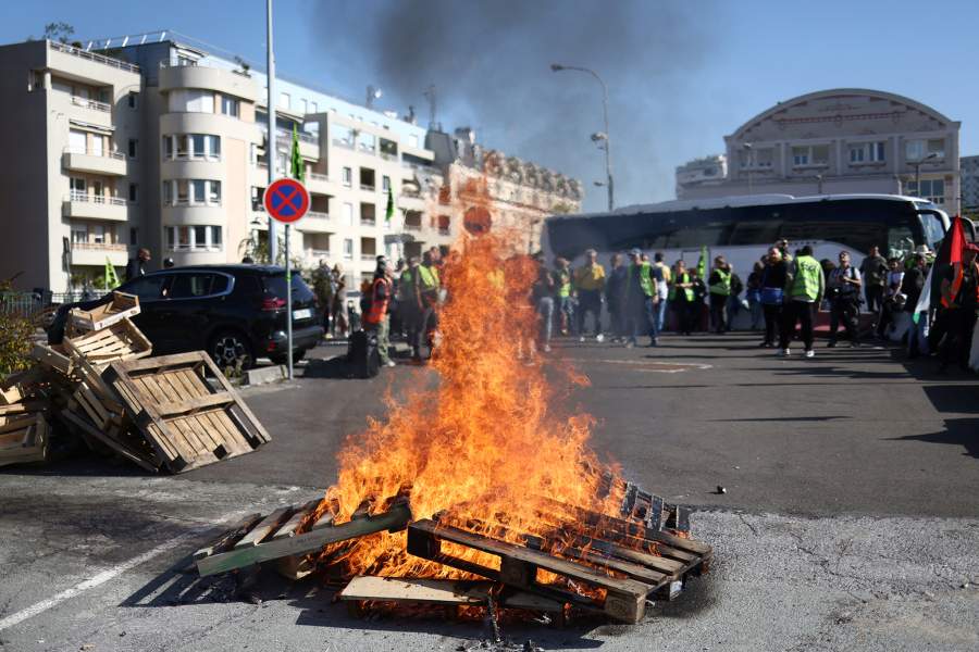 Протесты во Франции