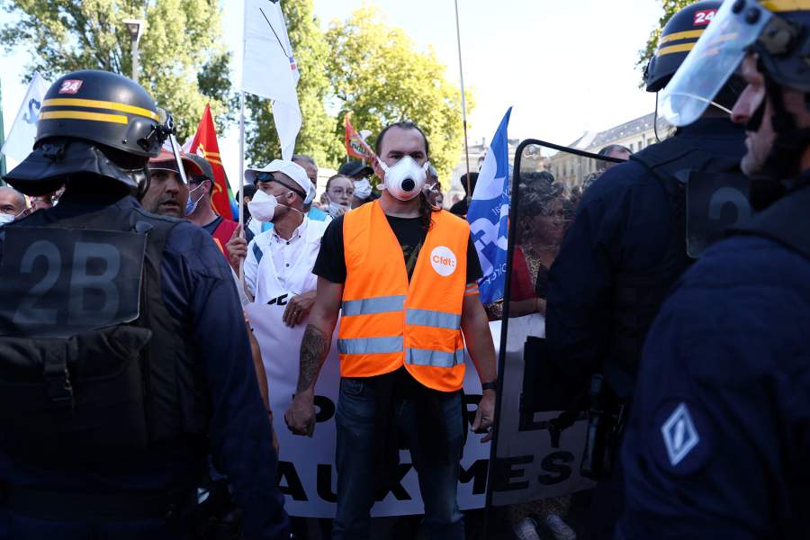 Протесты во Франции