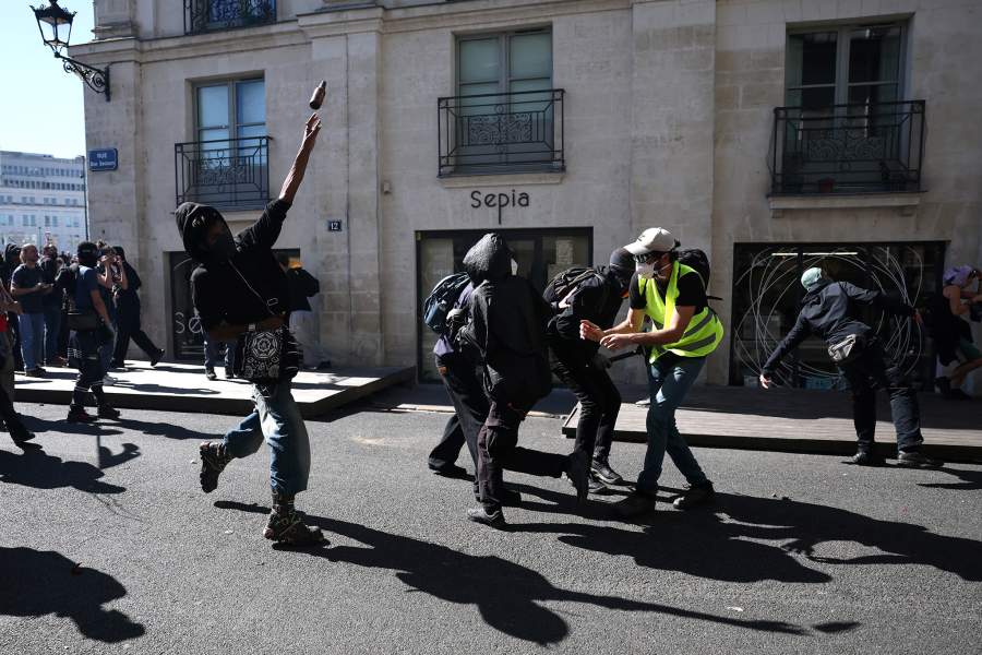 Протесты во Франции