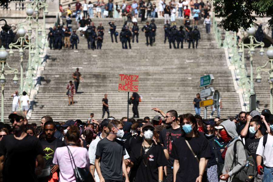 Протесты во Франции