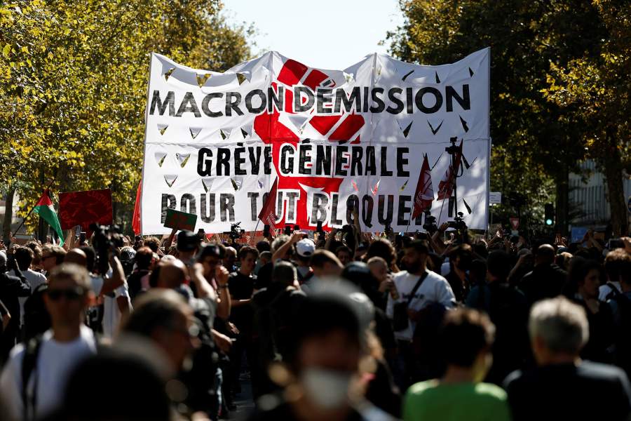Протесты во Франции