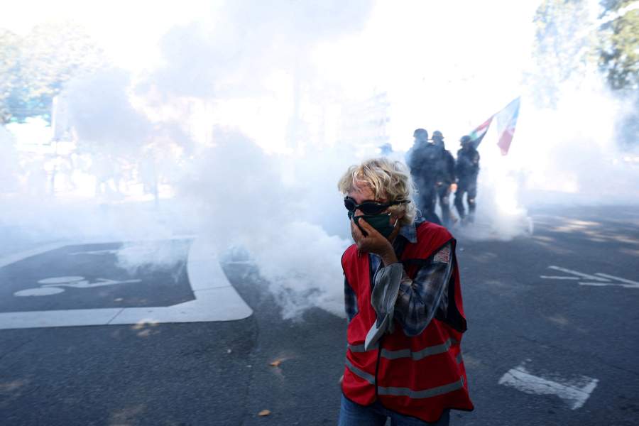 Протесты во Франции