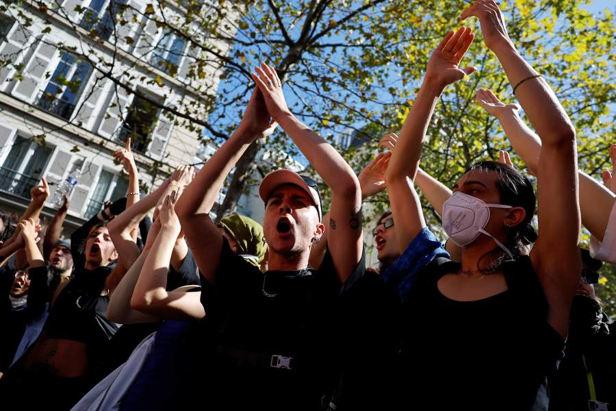 Протесты во Франции