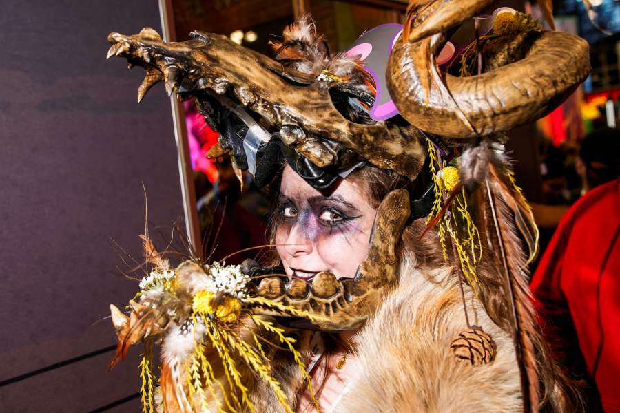 Veronica Almonte, from NJ, attends the New York Comic Con, at the Jacob Javits Convention Center in Manhattan, New York City, New York, U.S., October 9, 2025