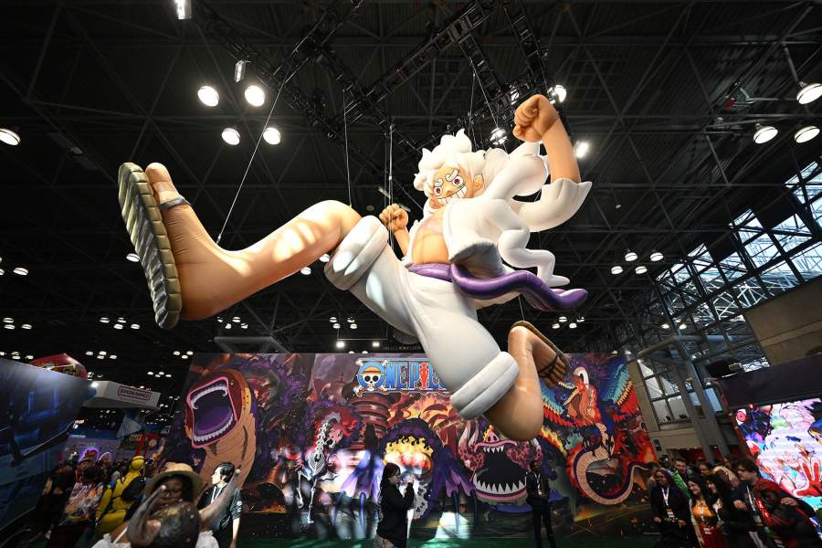 NEW YORK, NEW YORK - OCTOBER 09: A view of atmosphere inside New York Comic Con 2025 at The Jacob K. Javits Convention Center on October 09, 2025 in New York City. (Photo by Roy Rochlin/Getty Images for ReedPop)