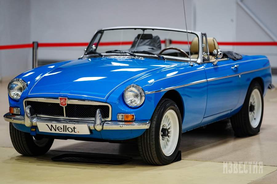 Автомобиль MG MGB Tourer на выставке-аукционе редких автомобилей от аукционного дома Wellot