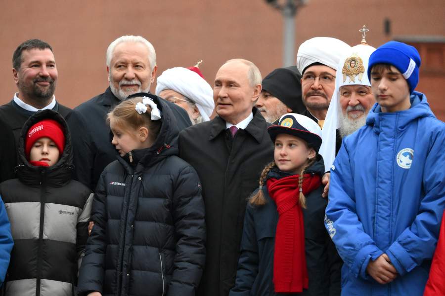 4 ноября 2025. Президент РФ Владимир Путин с главами религиозных