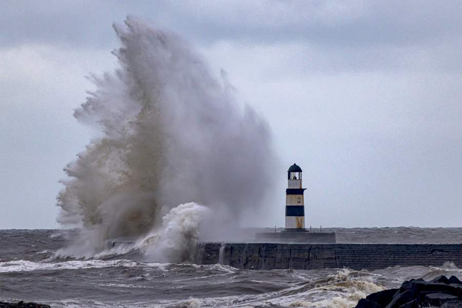 Storm Claudia Hits The UK