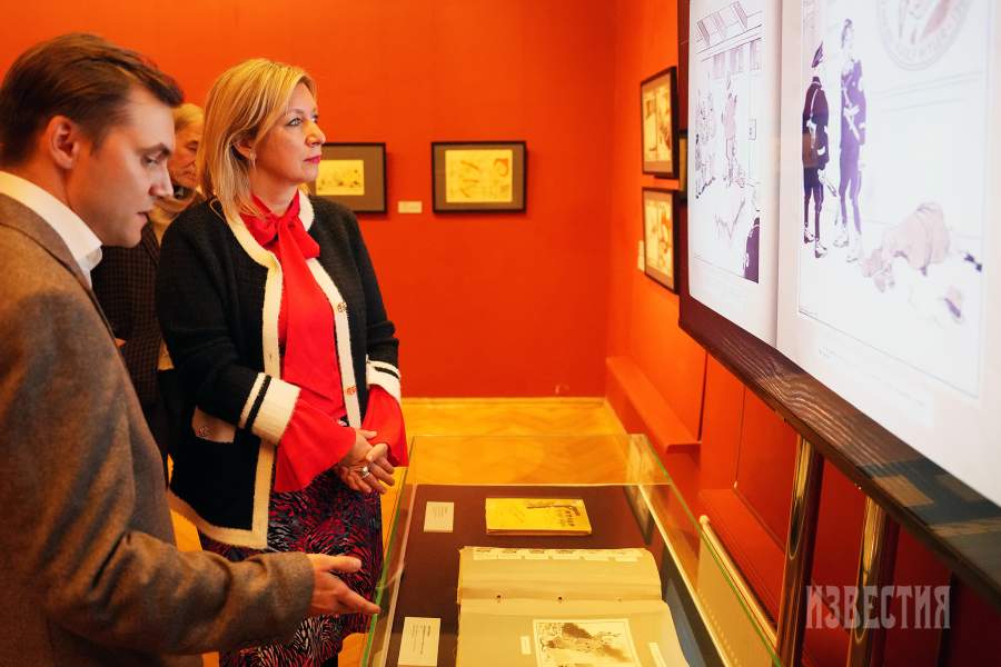 Выставка к 125-летию со дня рождения Бориса Ефимова и 80-летию Нюрнбергского процесса