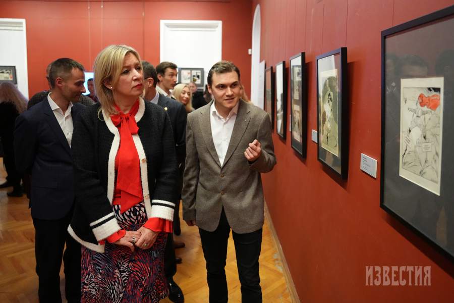 Выставка к 125-летию со дня рождения Бориса Ефимова и 80-летию Нюрнбергского процесса