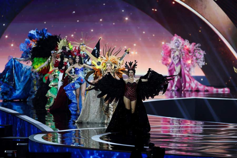 Contestants take part in the National Costume show during the 74th Miss Universe pageant in Bangkok, Thailand, November 19, 2025
