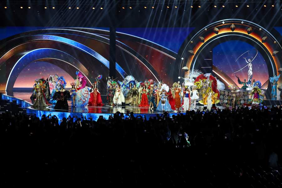 Contestants take part in the National Costume show during the 74th Miss Universe pageant in Bangkok, Thailand, November 19, 2025