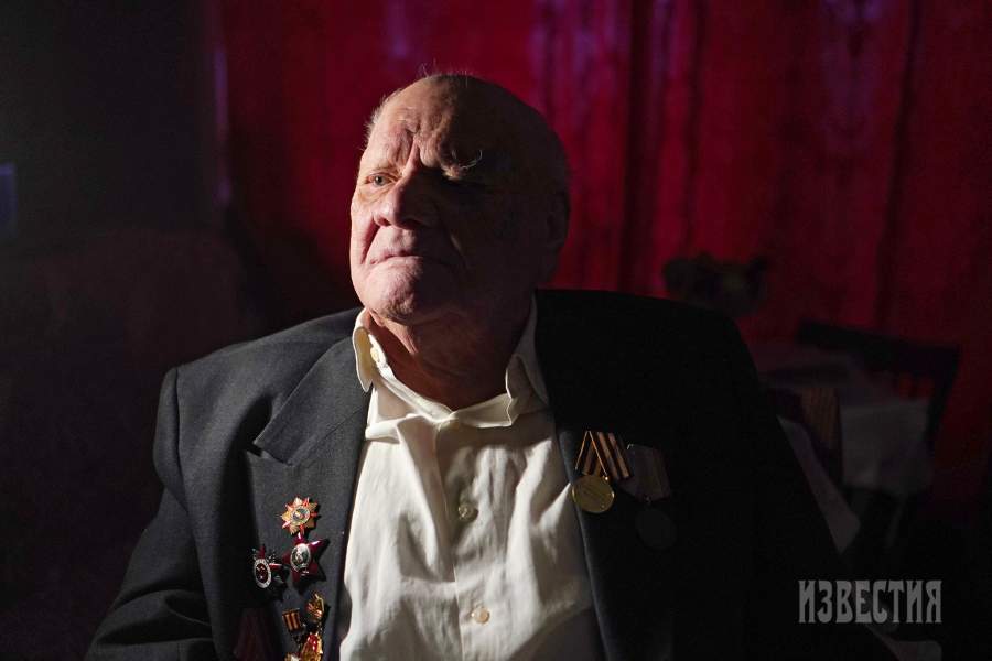 Ветеран Великой Отечественной войны Михаил Цветков