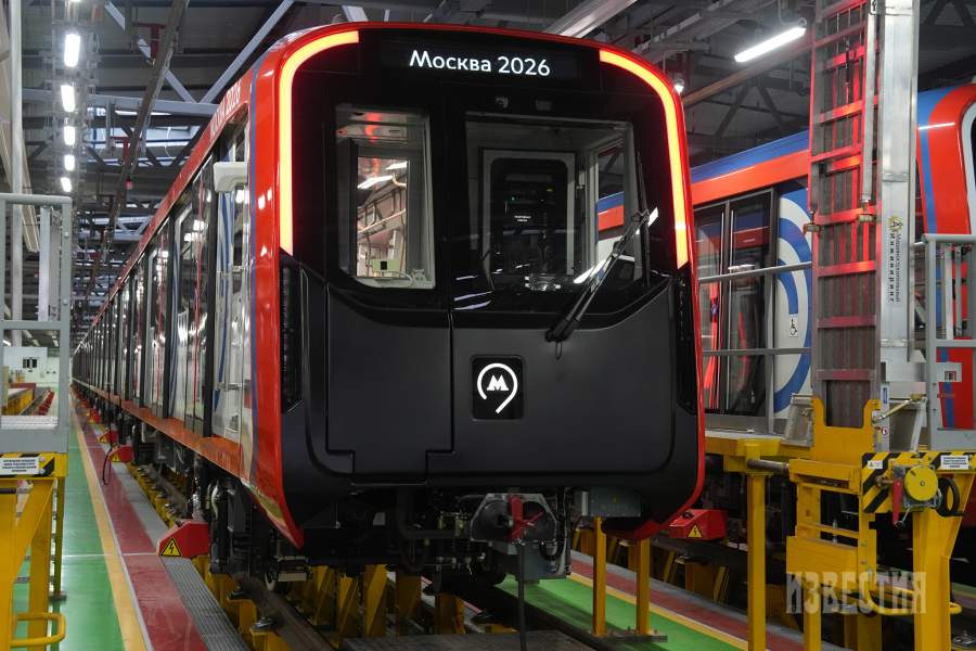 Запуск первого поезда новейшей серии «Москва-2026» на Замоскворецкую линию Московского метро