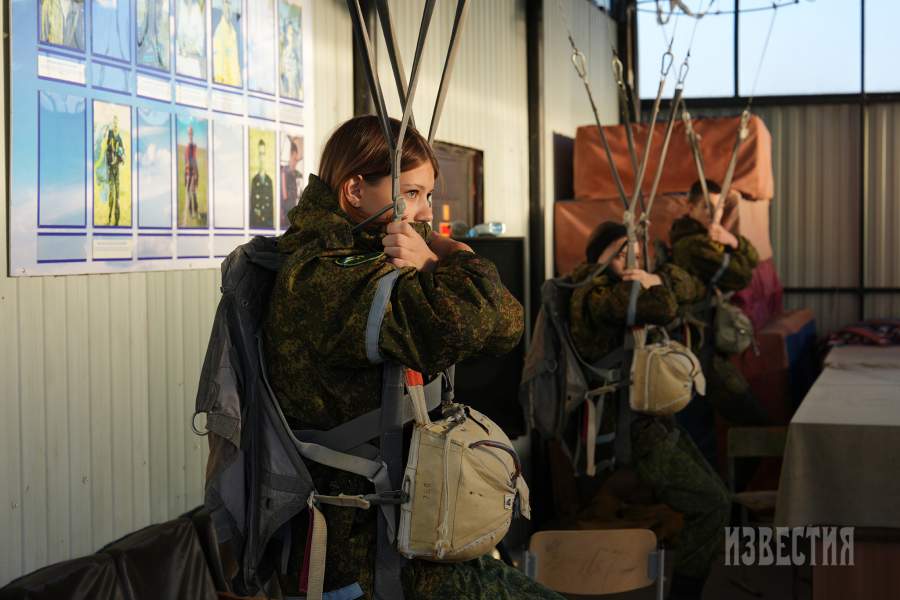 Ирина Усова — ученица 9-го «В» класса со специализацией ВДВ 