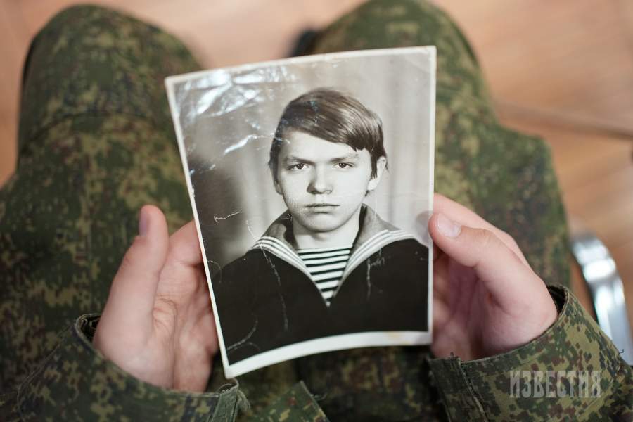 Дед ученицы кадетской школы Ирины Усовой