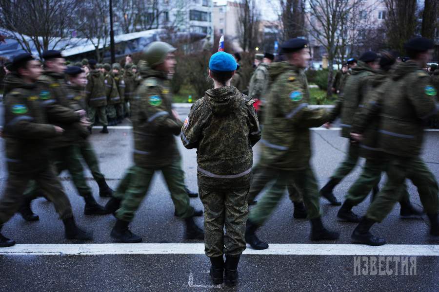 Заняти в кадетской школе Ставрополя