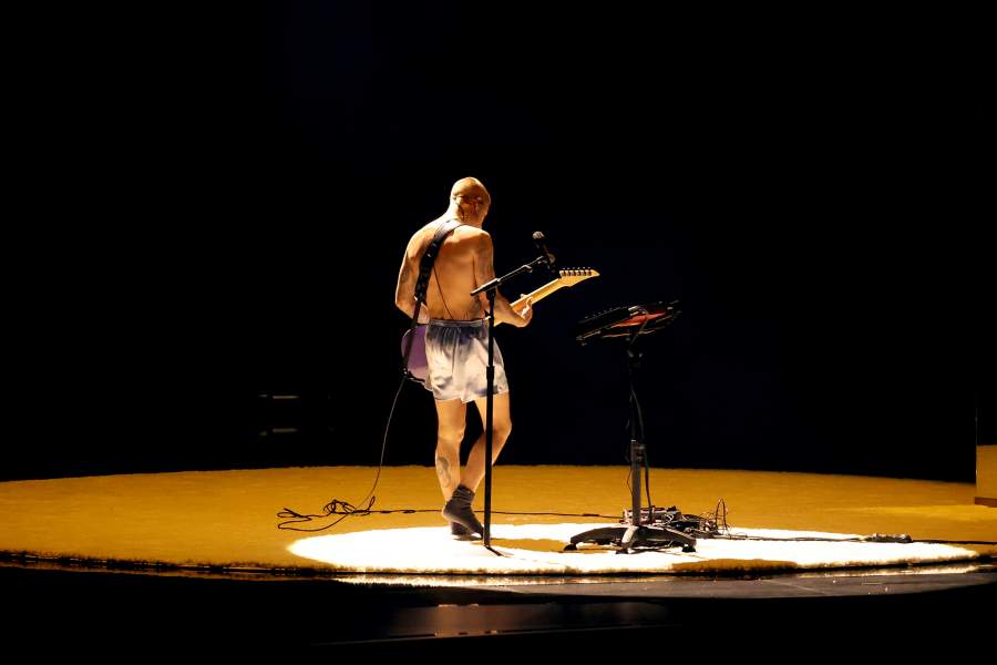 LOS ANGELES, CALIFORNIA - FEBRUARY 01: (FOR EDITORIAL USE ONLY) Justin Bieber performs onstage during the 68th GRAMMY Awards at Crypto.com Arena on February 01, 2026 in Los Angeles, California. (Photo by JC Olivera/WireImage)