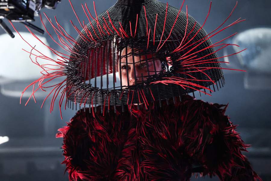 LOS ANGELES, CALIFORNIA - FEBRUARY 01: Lady Gaga performs onstage during the 68th GRAMMY Awards at Crypto.com Arena on February 01, 2026 in Los Angeles, California. (Photo by Kevin Mazur/Getty Images for The Recording Academy)