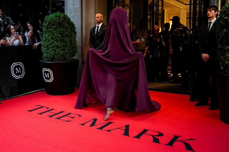 Doechii departs Mark Hotel, during the Met Gala, an annual fundraising gala held for the benefit of the Metropolitan Museum of Art's Costume Institute with this year's theme 'Costume Art' in New York City, New York, U.S., May 4, 2026