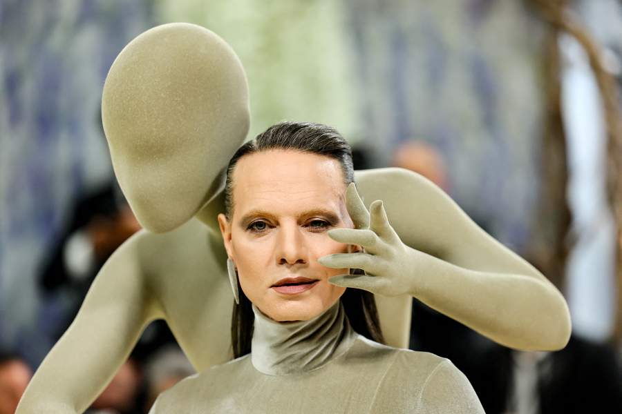 Jordan Roth poses during the Met Gala, an annual fundraising gala held for the benefit of the Metropolitan Museum of Art's Costume Institute with this year's theme 'Costume Art' in New York City, New York, U.S., May 4, 2026.