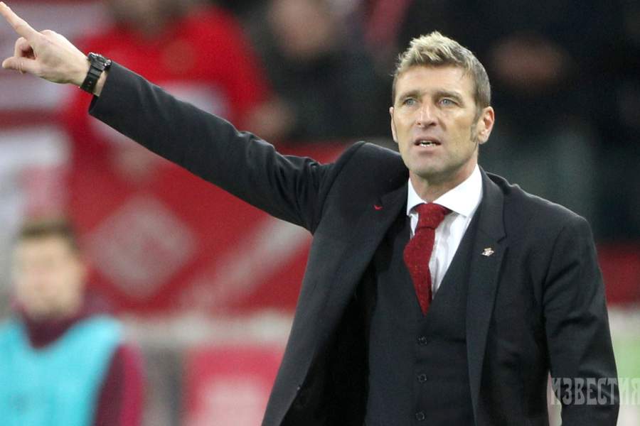 Главный тренер команды «Спартак» Массимо Каррера