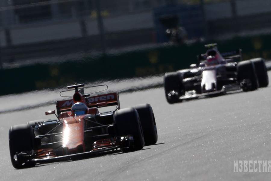 Квалификационные заезды. Фернандо Алонсо (McLaren)