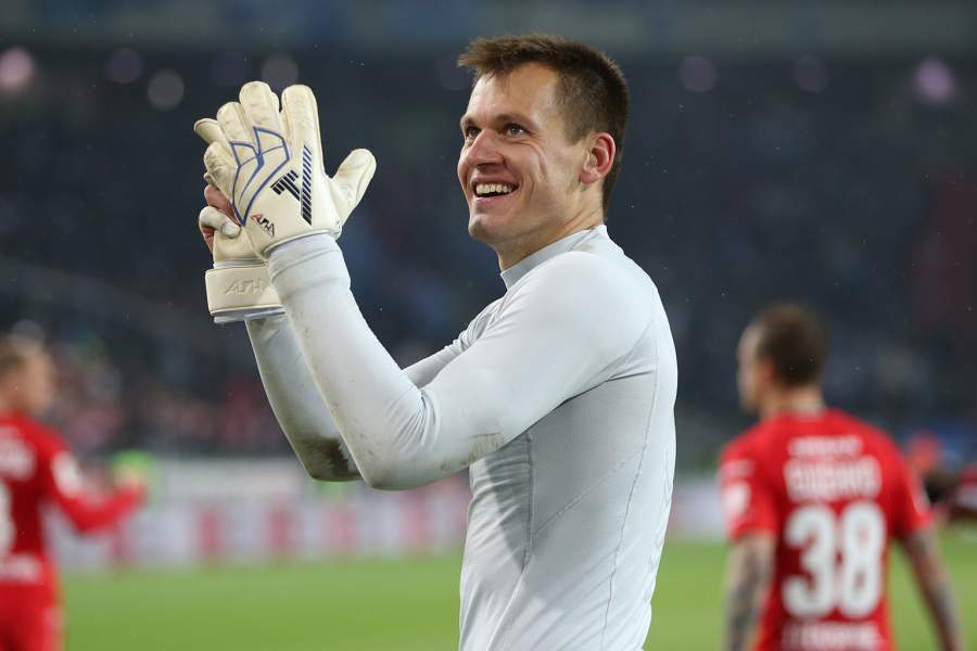 Вратарь «Спартака» Артем Ребров