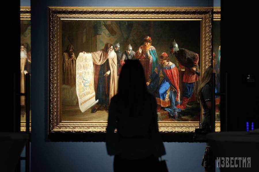 Пресс-конференция по случаю премьеры документального фильма «Святыни Кремля»