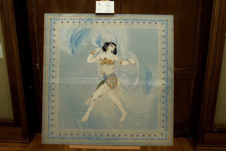 эскиз костюма Леона Бакста к драме Оскара Уайльда «Саломея»