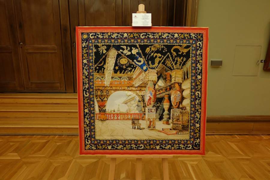 «Палаты царя Берендея», эскиз декорации Виктора Васнецова к опере Н.А. Римского-Корсакова «Снегурочка»