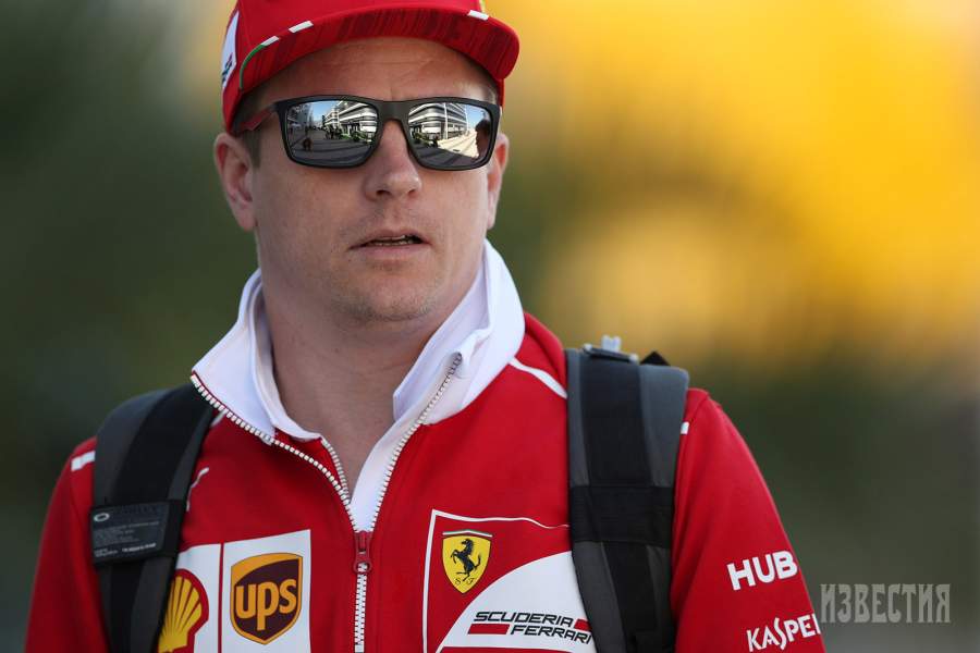 Субботняя практика. Кими Райкконен (Ferrari)