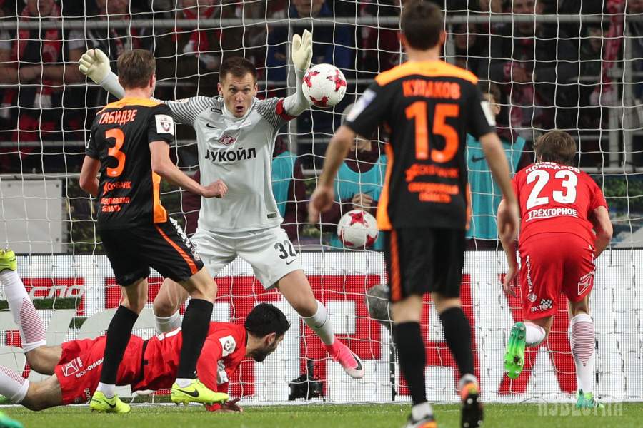 Матч «Спартак» (Москва) - «Урал» (Екатеринбург)