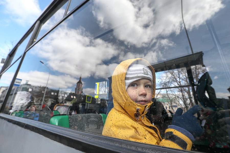 Парад трамваев в Москве