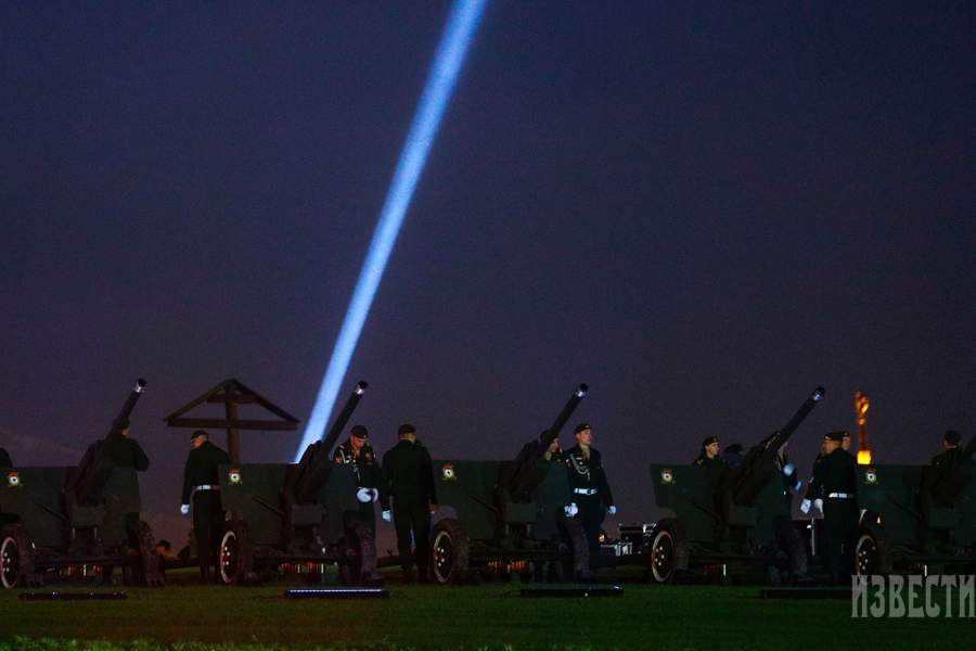 Праздничные мероприятия на Поклонной горе