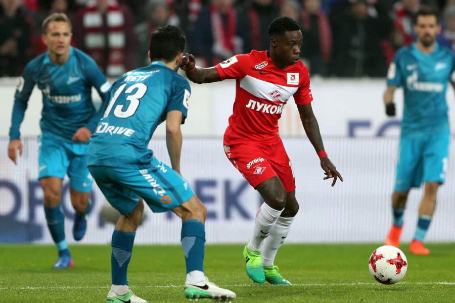 Игрок «Спартака» Квинси Промес