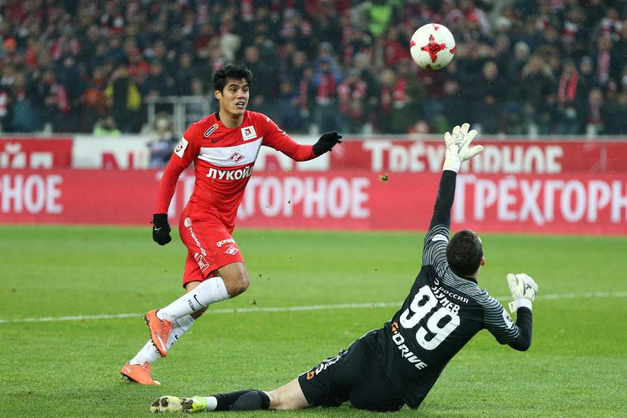 Игрок «Спартака» Лоренцо Мельгарехо