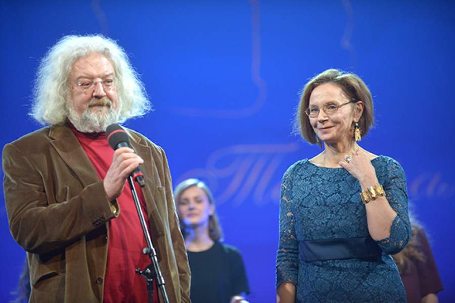 Писатель и телеведущий Андрей Максимов во время вручения премии Ирине Купченко за роль в фильме "Училка"